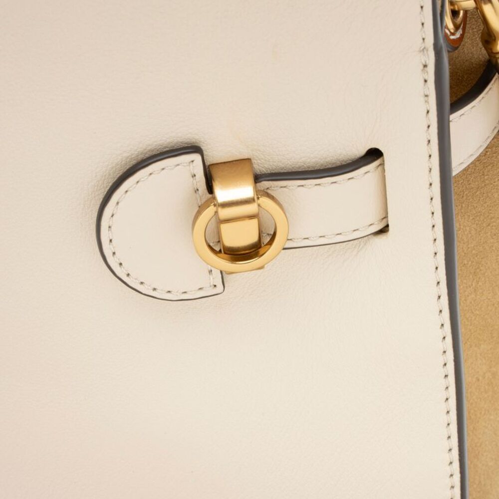 Tory Burch Leather Lee Radziwill Double Satchel - Picture 12 of 15
